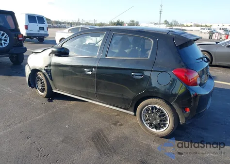 2014 Mitsubishi Mirage De z USA, uszkodzony, nr VIN ML32A3HJ1EH009533